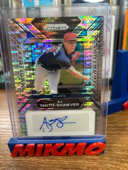 AJ Smith Shawver Pulsar Auto /199 Atlanta Braves