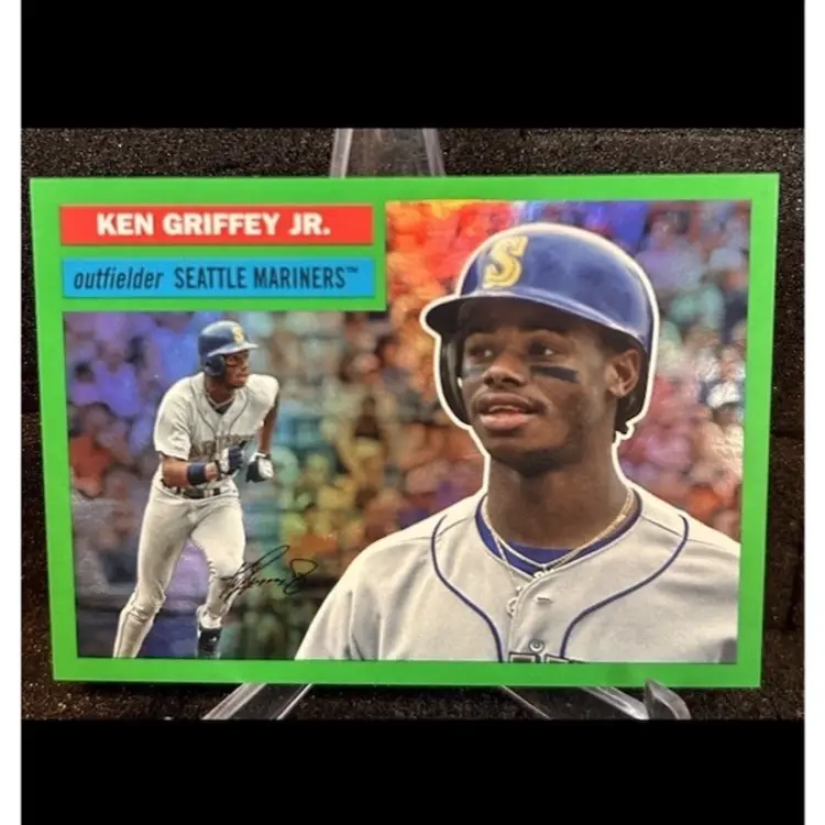 2024 Topps Archives Ken Griffey Jr. /99 Green Foilboard Seattle HOF!