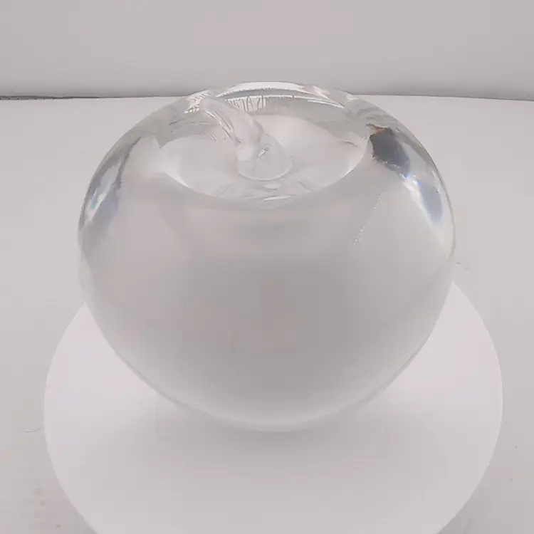 Tiffany apple paperweight, vintage and personalized