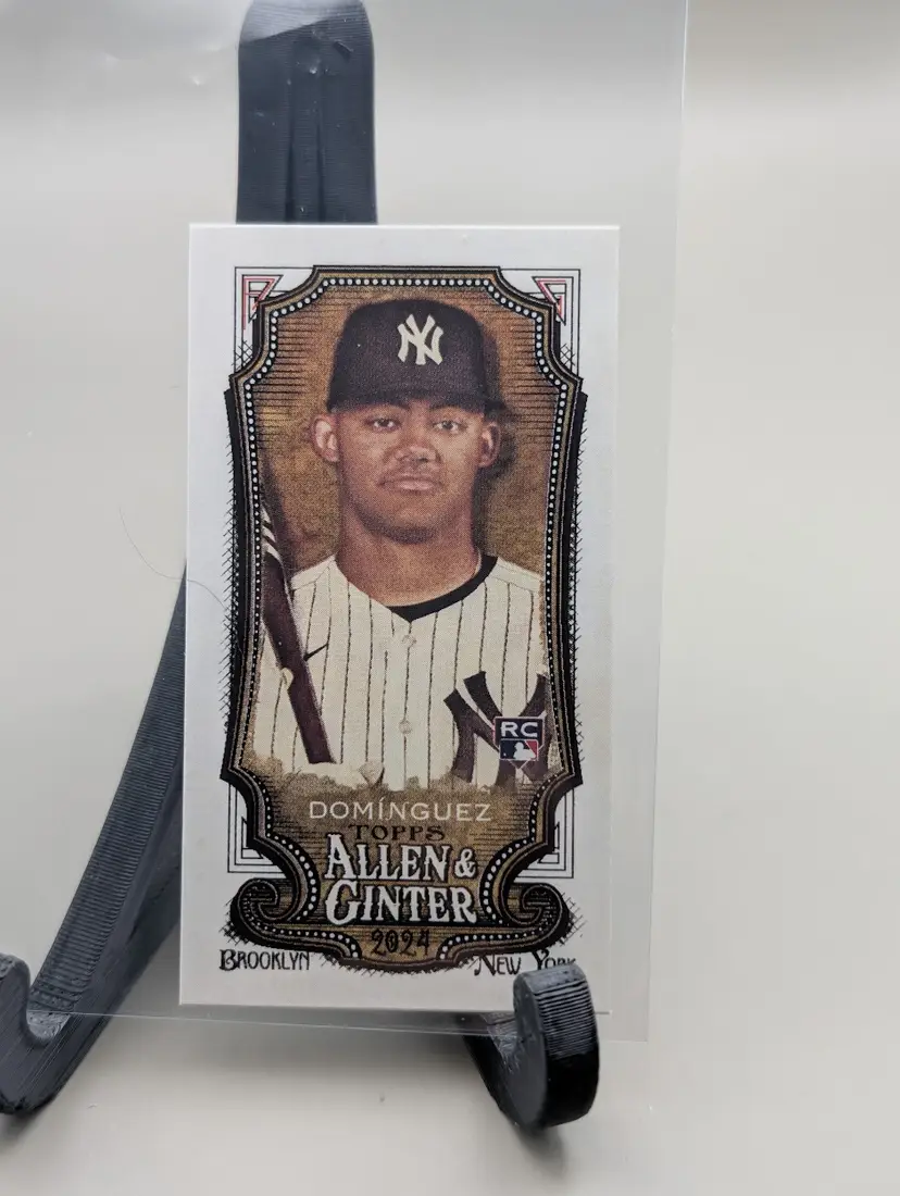 Jasson Dominguez 2024 Topps Allen & Ginter A&G Back #31 - (2) - New York Yankees