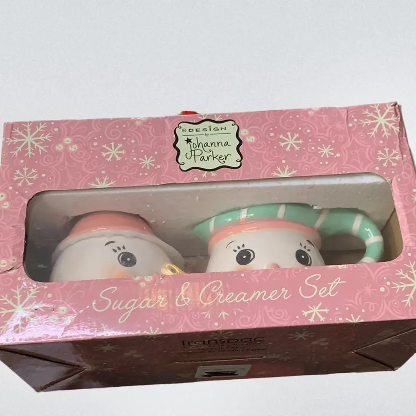 Johanna Parker ⛄️ Sugar And Creamer Set
