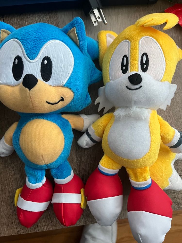 Sonic And Tails Plush