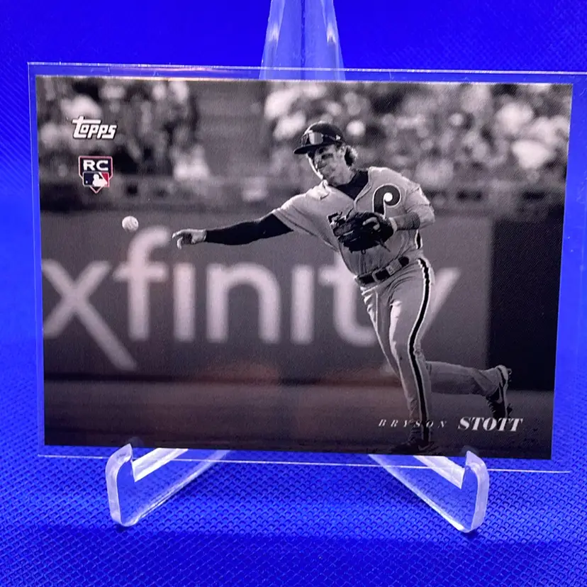 2022 Topps Black And White Bryson Stott RC Philadelphia Phillies