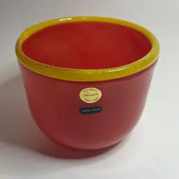 Huta Szkla Lucyna Glass Bowl