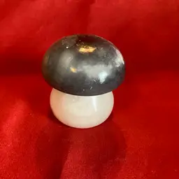 05. VTG Solid Marble Mushroom Paperweight