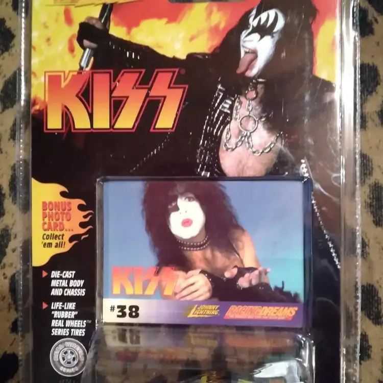 Johnny Lightning - Kiss Gene Simmons 1997 Funny car - 1971 El-Camino Real Tires