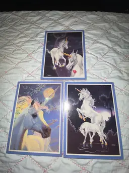 Vintage Unicorn Wall Hangings Sealed