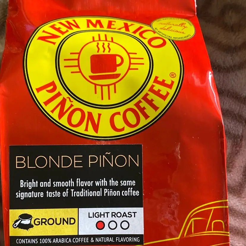 New Mexico Piñon Coffee Ground Blonde Pinon - 12 Oz Light Roast