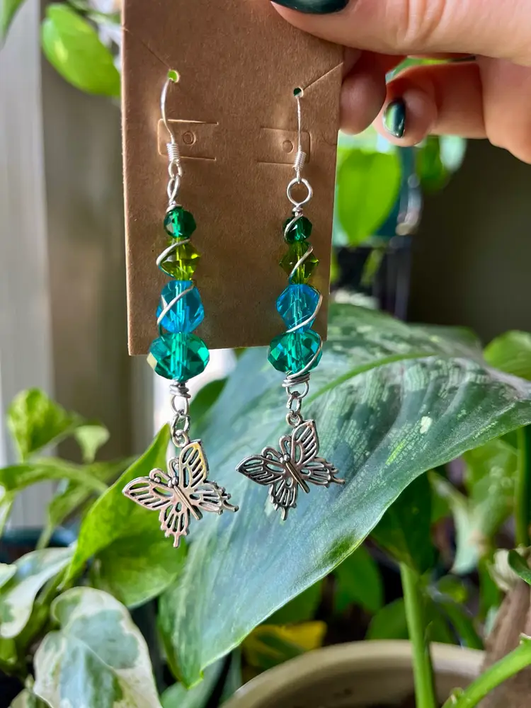 Debut Era Butterfly Earrings Taylor Swift Inspired Jewelry 