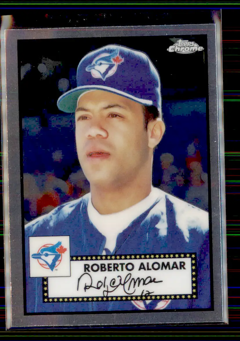 Roberto Alomar 2021 Topps Chrome Platinum Anniversary #624 - Toronto Blue Jays - (153-322)