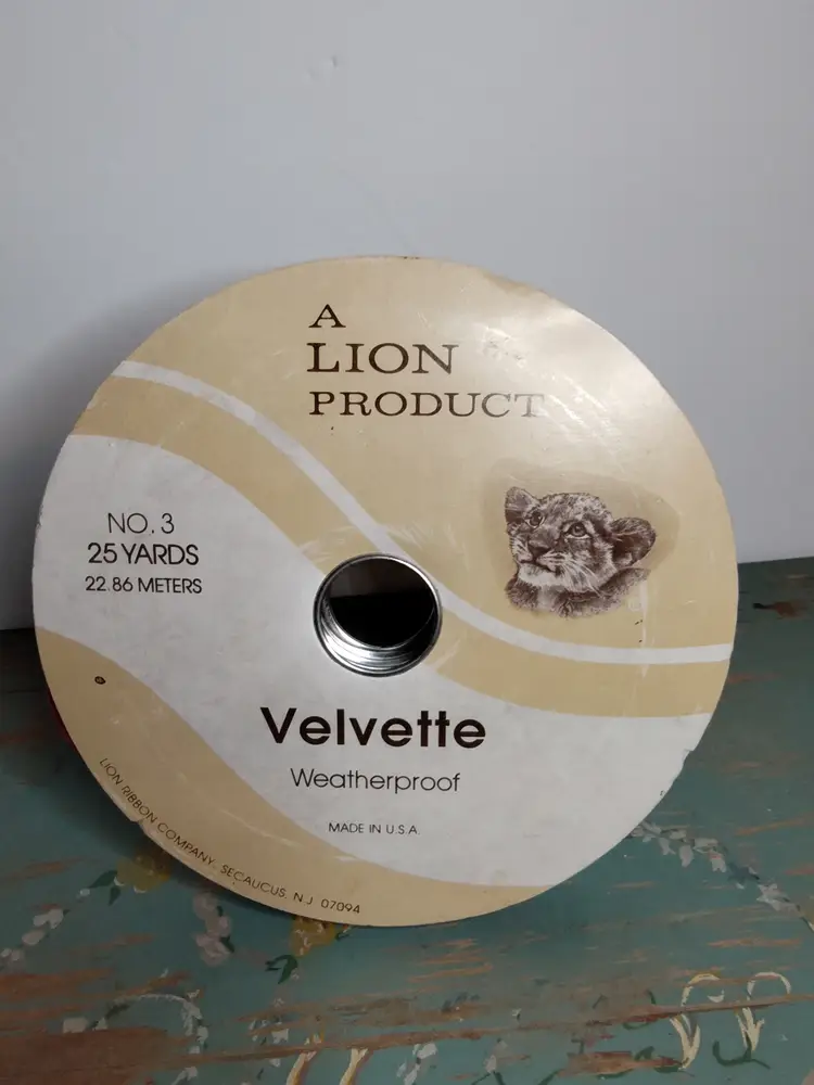 Vintage NOS "Velvette" Ribbon