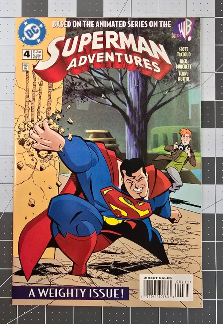 Superman Adventures 4 5 Lot 1997 1st Livewire DC Animated Rick Burchett Art