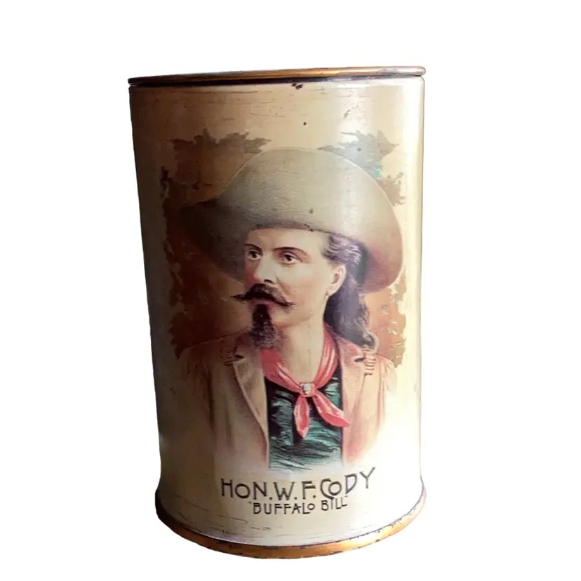 W F Cody - Buffalo Bill Tin Bank