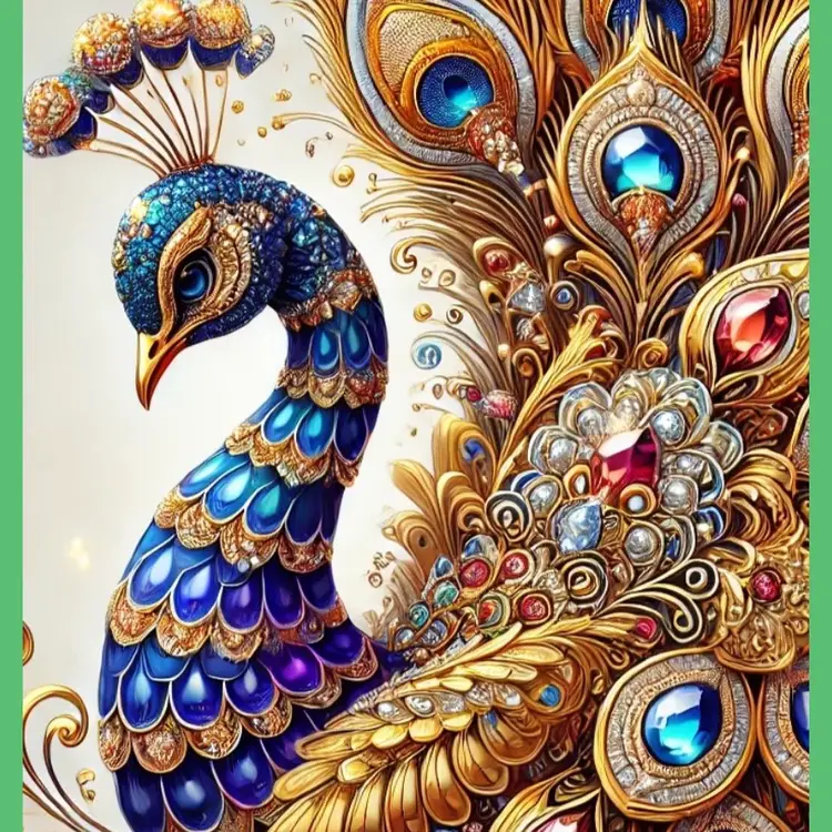#62 - Peacock Jewels