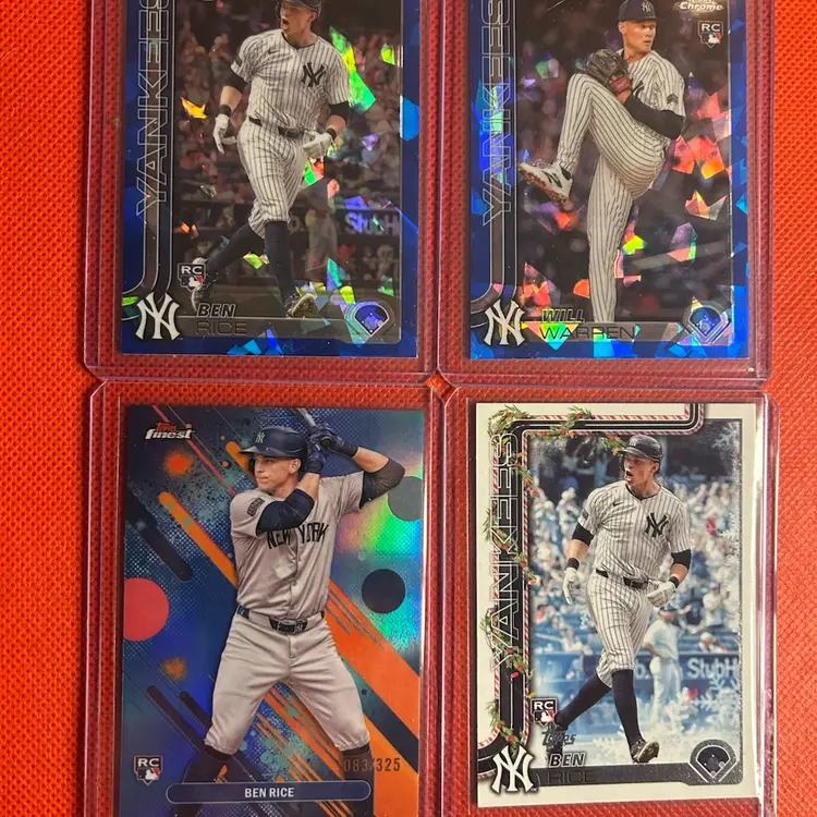 Ben Rice Player Lot (#) New York Yankees