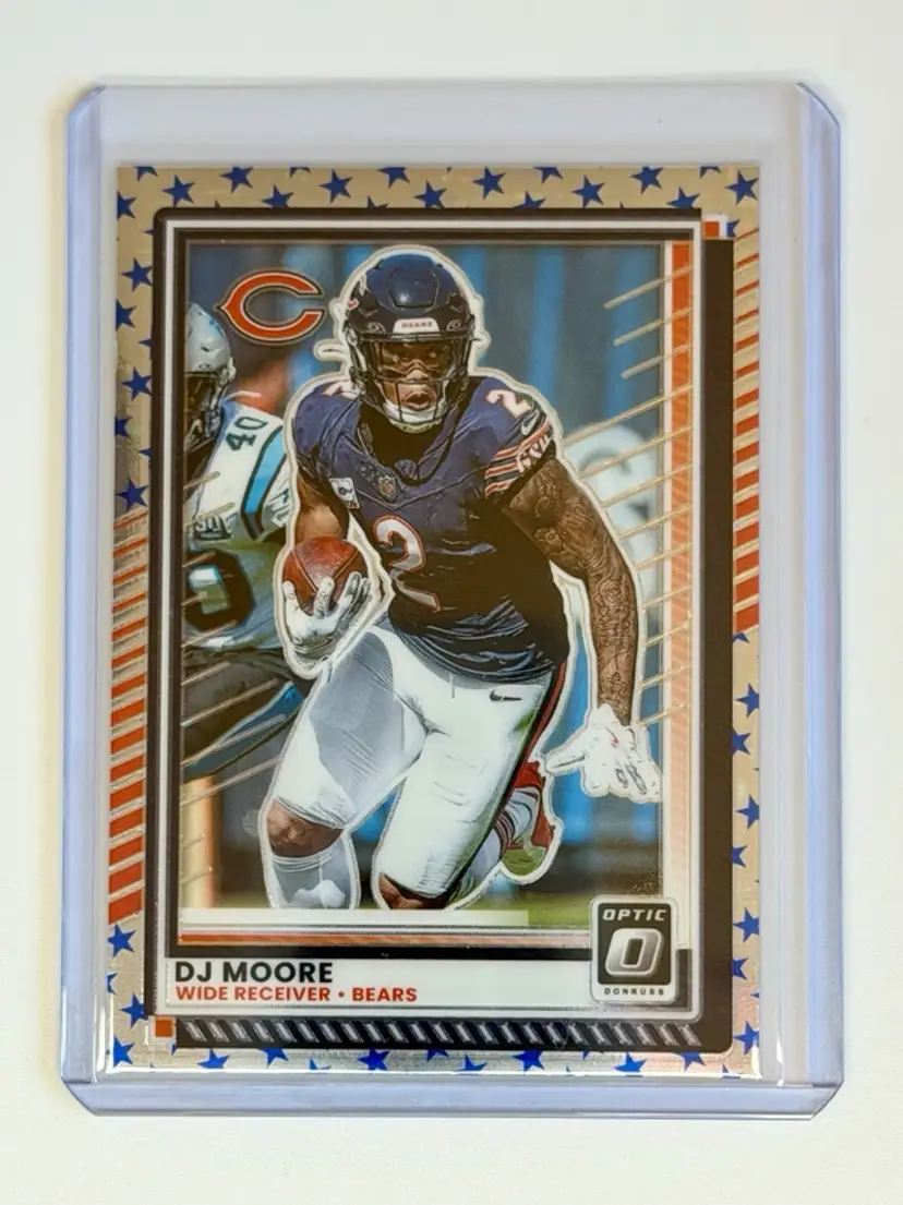 2025 Donruss Optic DJ Moore Stars #114