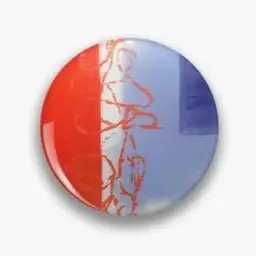 Abstract America - Small Pin