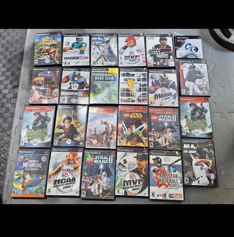 Ps2 Games & Accessories Lot 