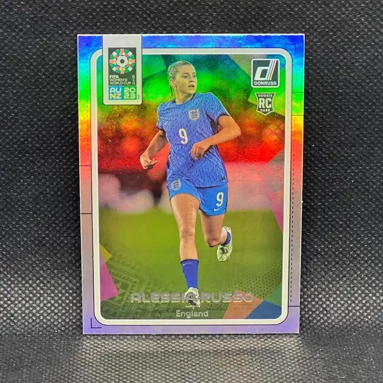 Alessia Russo 2023 Donruss Women’s World Cup Silver Soccer Card