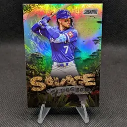 Bobby Witt Jr. 2025 Topps Stadium Club Savage Sluggers #SS-6 - Kansas City Royals