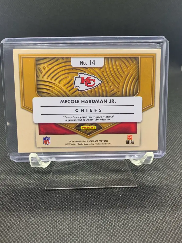 22 GS Mother Lode. Player Worn/Used Mecole Hardman. Kansas City Chiefs