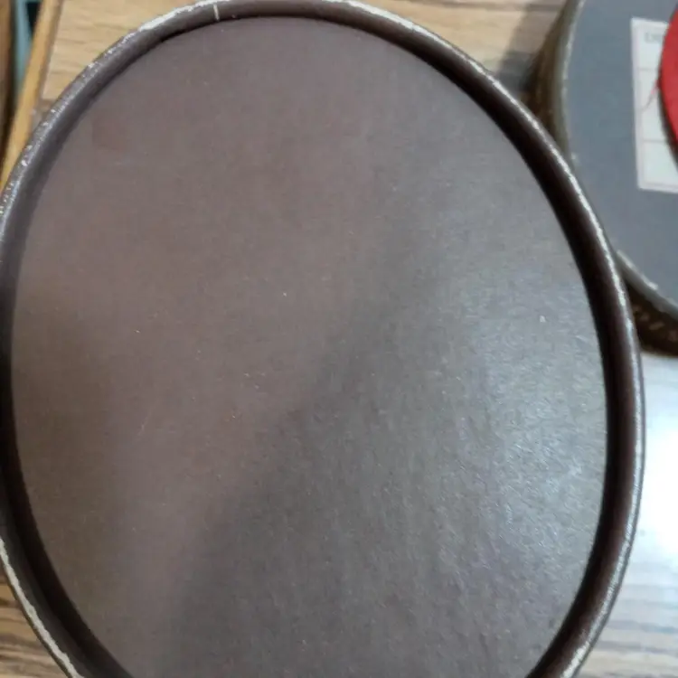 Antique Disney Red felt Fedora Hat & Box 1920's Sample