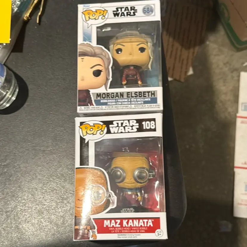 Star Wars Funko Morgan Elsbeth And Max Kanata
