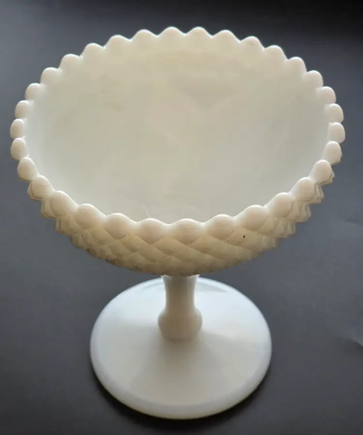 Westmoreland Milk Glass compote