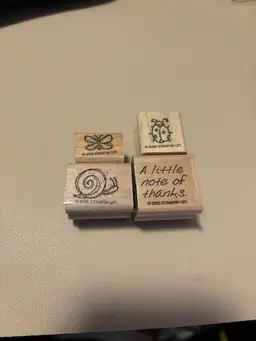 Winged Things Partial Set from Stampin' Up! 2005