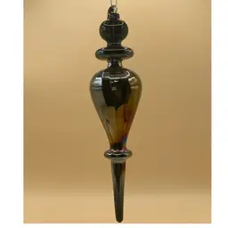 Blown Glass Finial Ornament-8”