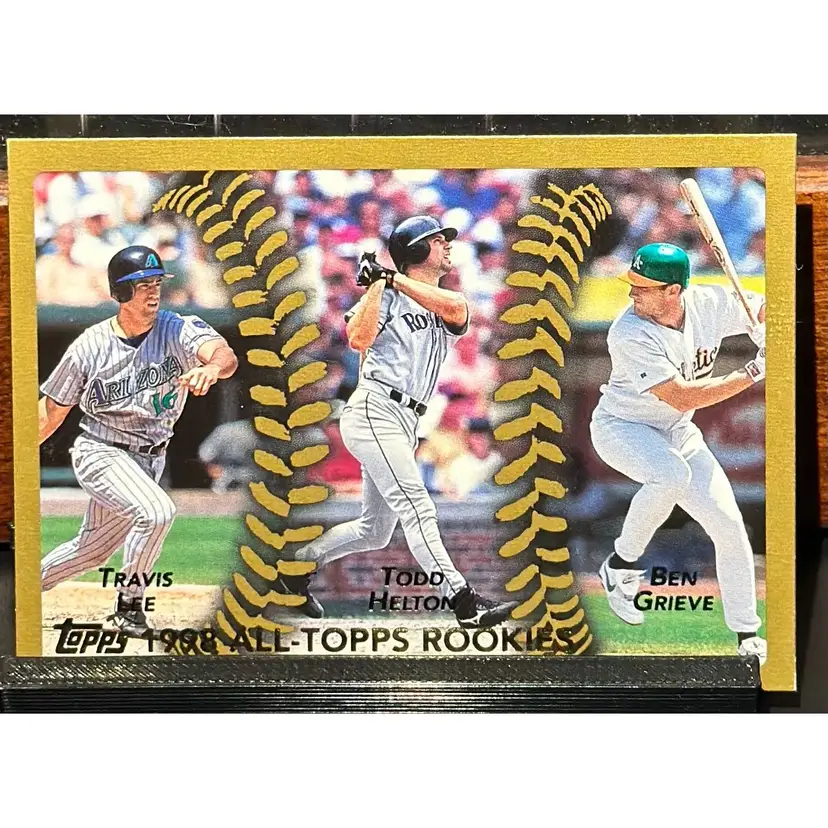 Todd Helton HOF Ben Grieve Travis Lee 1999 Topps All-Topps Rookies