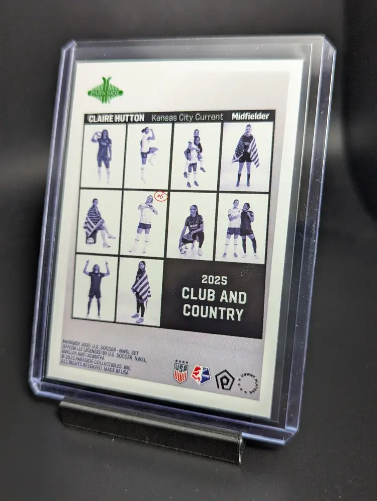 2025 Parkside NWSL/USWNT Club and Country Studio /200 Claire Hutton