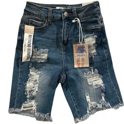 Boyfriend Bermuda Stretch Wax Jean Collection