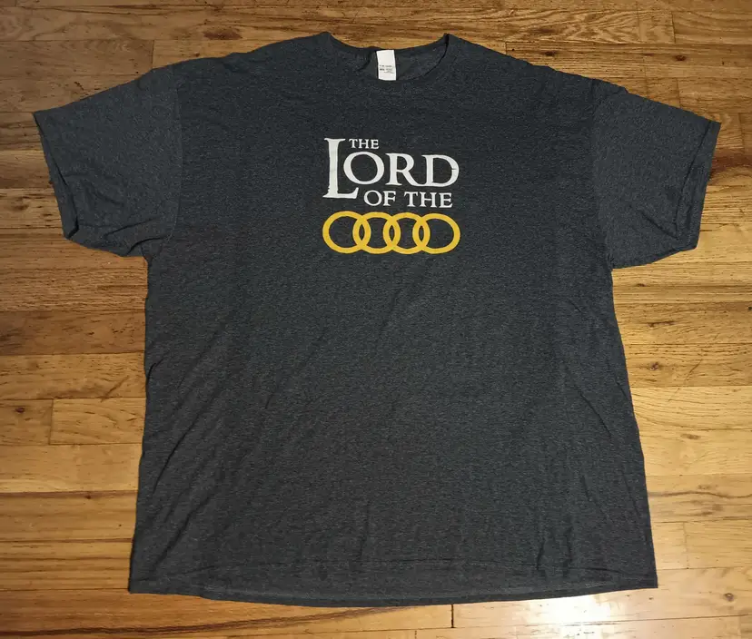 Audi The Lord of the Rings t-shirt sport car BMW Mercedes Benz Porsche