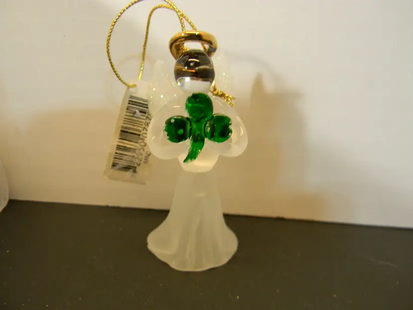 St. Patrick's Day Angel Ornament