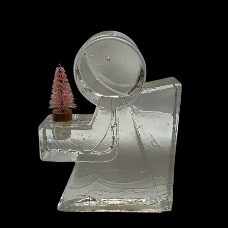 MCM Weisenthal Hutte Block Glass Angel