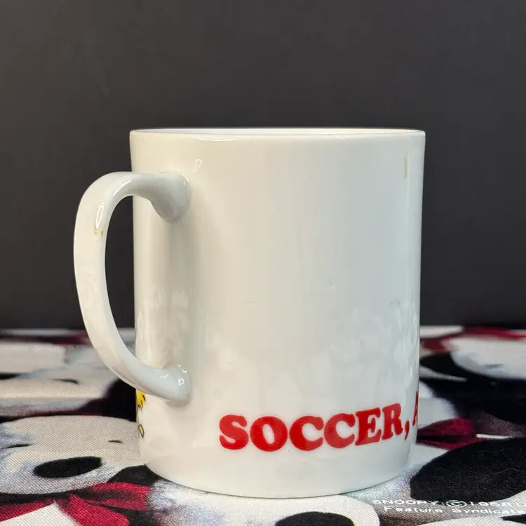 Soccer Snoopy Mug by Determined Productions