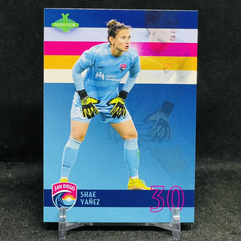 Shae Yanez San Diego Wave Soccer Card! 2023 Parkside Limited Set NWSL
