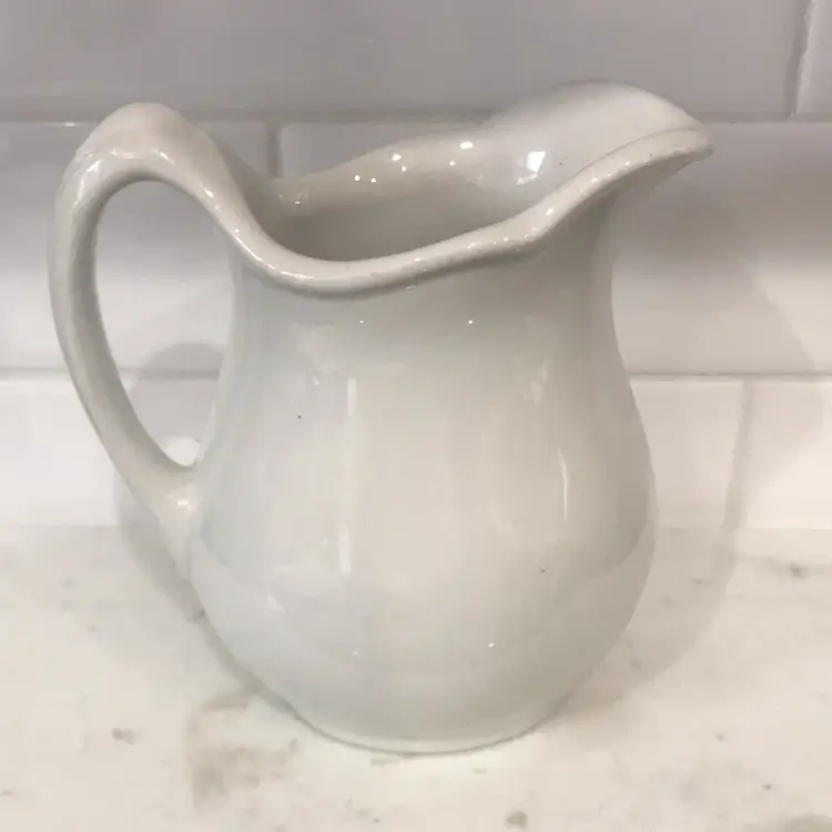 Vintage Buffalo China Restaurant Ware Small Pitcher Creamer