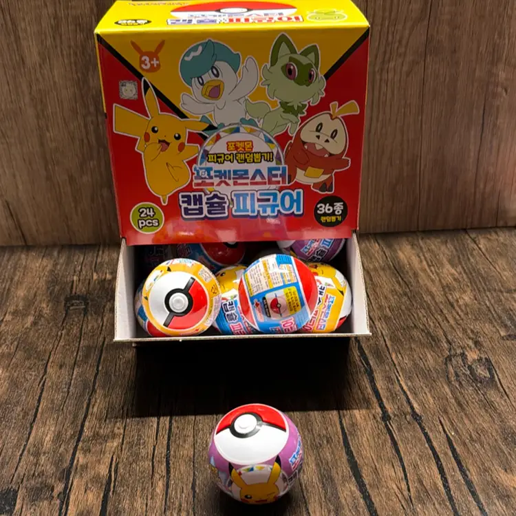 Pokemon (1) Capsule Figure Blind Ball Random Mini Toy Pokeball Korean Import