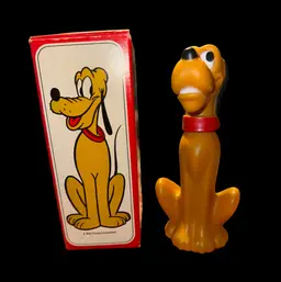 Vintage Avon Pluto Non-Tear Shampoo Holder Empty In Original Box