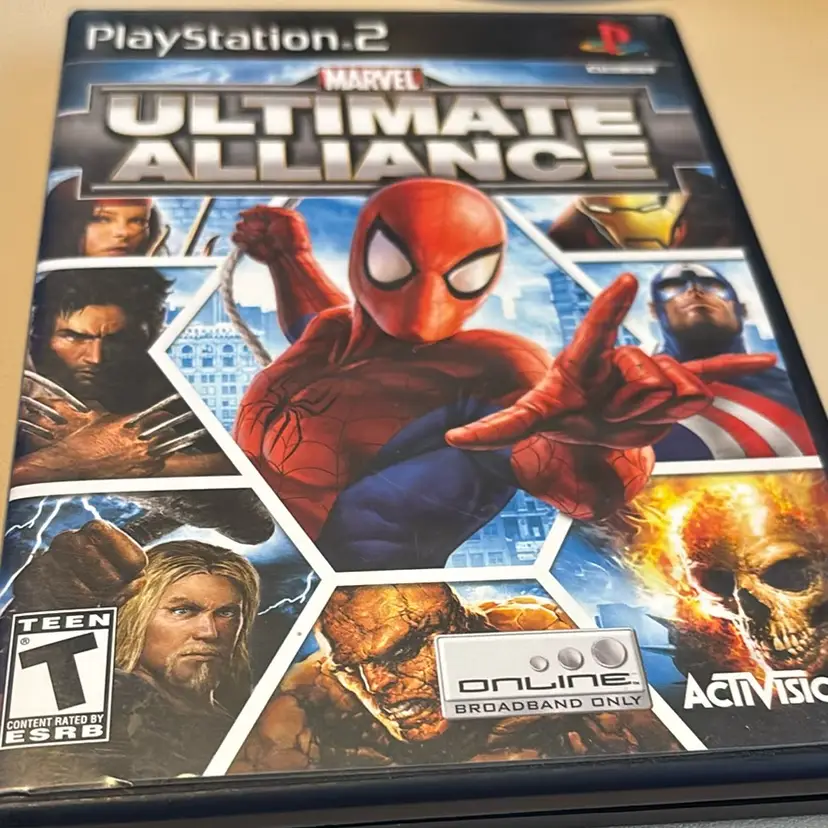 PS2 - Complete In Case - Marvel Ultimate Alliance