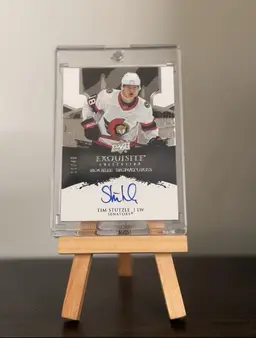 2020-21 Exquisite Collection Rookies Signature Auto /49 Ottawa Senators Tim Sutzle #R-21