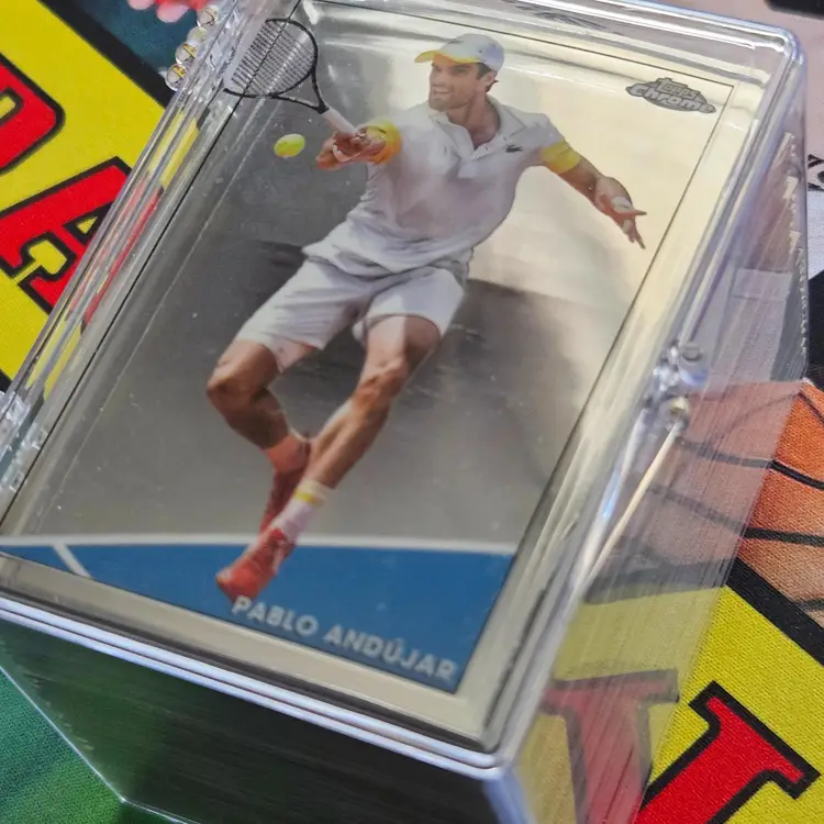 2021 Topps Chrome Tennis COMPLETE Base Set #1-100