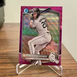 Braden Montgomery (Chicago White Sox) 2025 Bowman Chrome /199