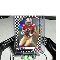 2024 Panini Prizm Football Vernon Davis Checkerboard SSP