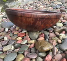 Black Walnut Banded Bowl