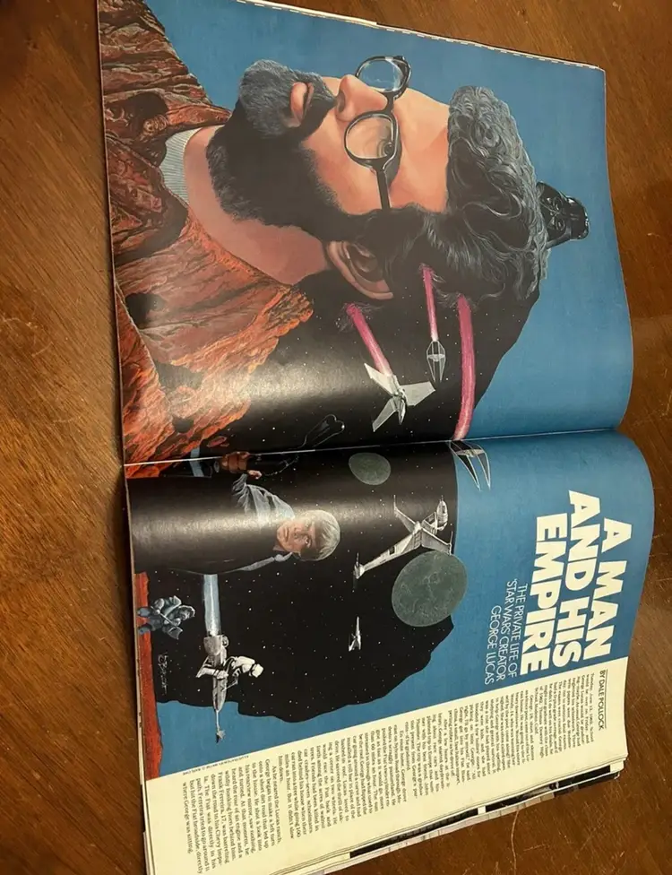 June 1983 Life Magazine George Lucas Father Of The Jedi Star Wars Luke Skywalker