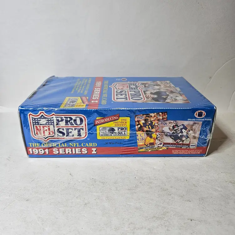 NFL Pro Set 1991 Series I 36 Packs Factory Sealed Box