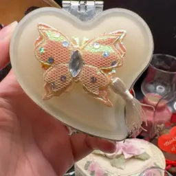Heart Shaped Jewelry Trinket Box